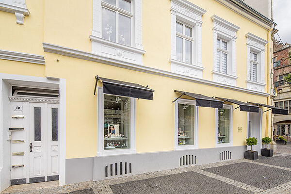 Historische Fassade streichen